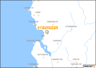 map of Kyaunggon