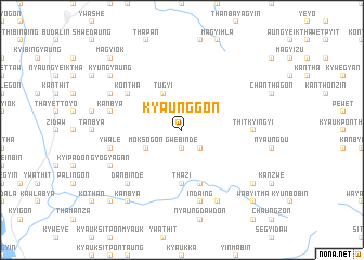 map of Kyaunggon