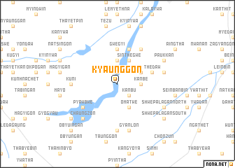 map of Kyaunggon