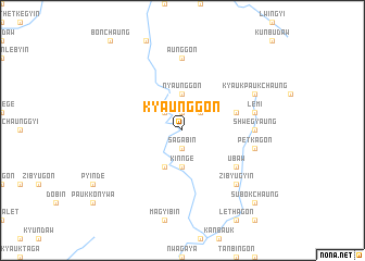 map of Kyaunggôn