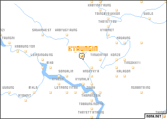 map of Kyaung In