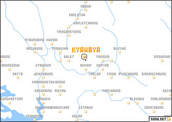 map of Kyawbya