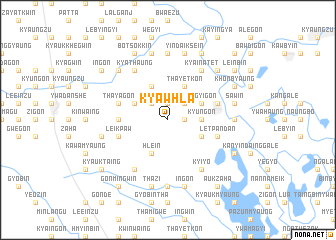 map of Kyawhla