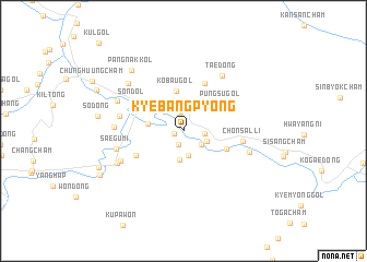 map of Kyebangp\