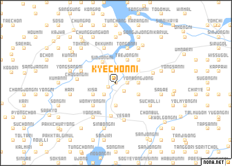 map of Kyech\