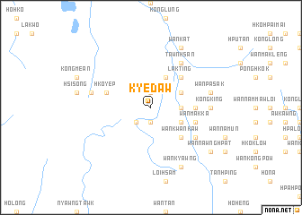 map of Kye-daw