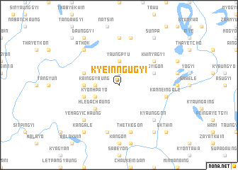 map of Kyeinngugyi