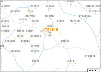 map of Kyelima