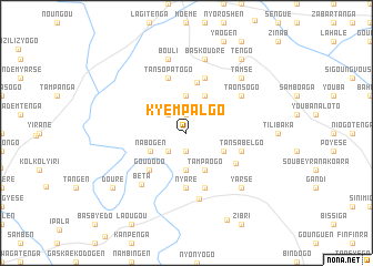 map of Kyémpalgo