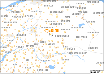 map of Kyerim-ni