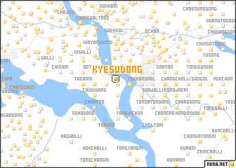 map of Kyesu-dong