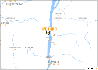 map of Kyetkan