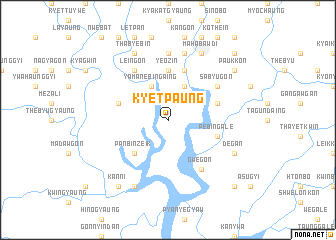map of Kyetpaung