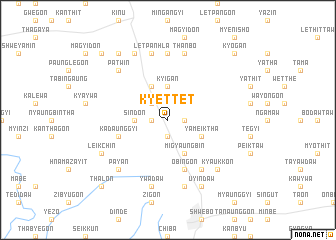 map of Kyettet