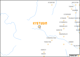 map of Kyetudin