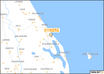 map of Ky Hong