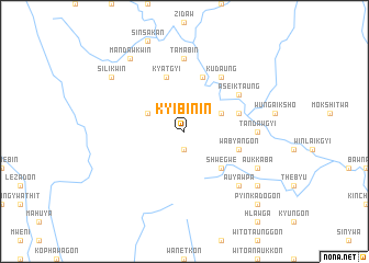 map of Kyibin-in