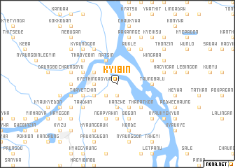 map of Kyibin