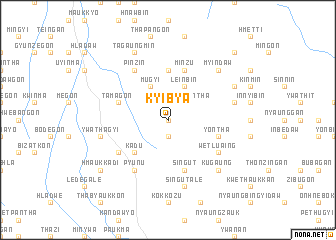 map of Kyibya