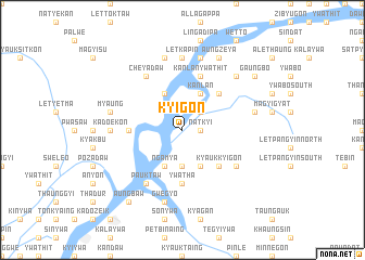 map of Kyigon