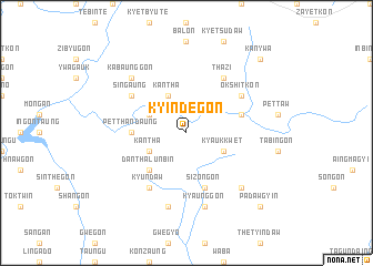 map of Kyindegon