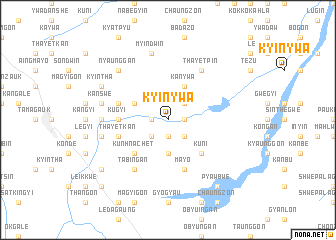 map of Kyinywa