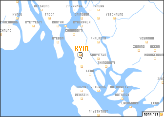 map of Kyin