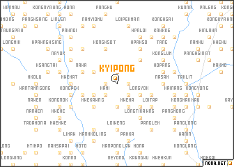 map of Kyi-pong