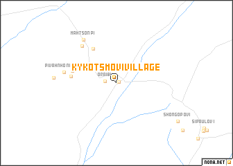 map of Kykotsmovi Village