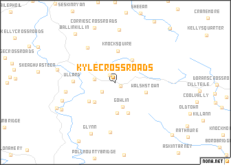 map of Kyle Cross Roads