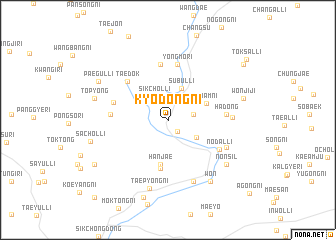 map of Kyodong-ni