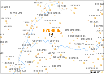 map of Kyohang