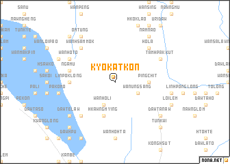 map of Kyo-kat-kon