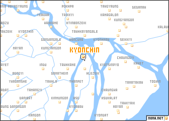 map of Kyônchin