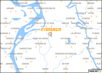 map of Kyondagin