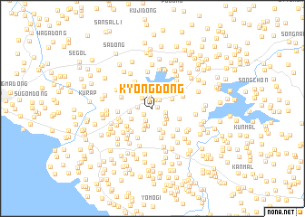 map of Kyŏng-dong