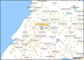 map of Kyŏngje