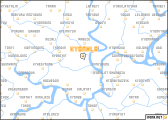map of Kyônhla