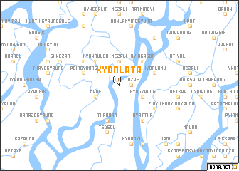 map of Kyônlatā