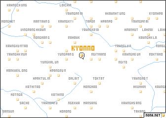 map of Kyonno