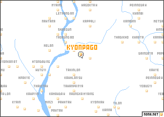 map of Kyonpago