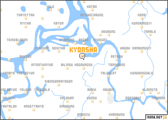 map of Kyonsha
