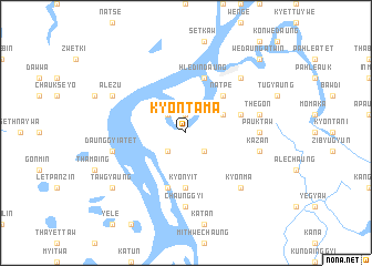 map of Kyontama