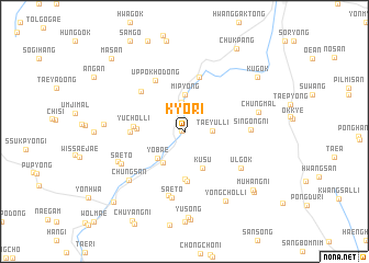 map of Kyo-ri