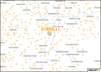 map of Kyŏrul-li