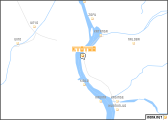 map of Kyoywa