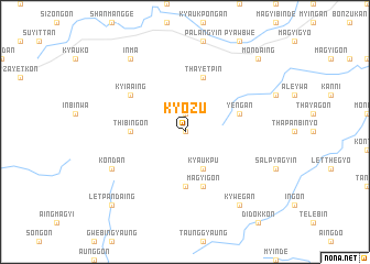 map of Kyozu