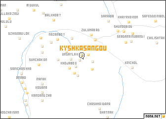 map of (( Kyshkasangou ))