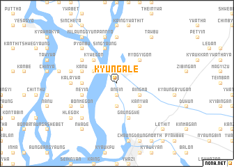 map of Kyungale