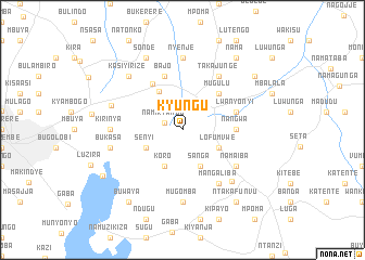map of Kyungu